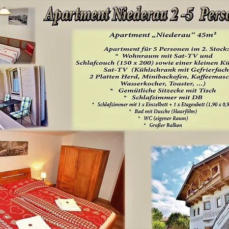 Apartmán Tennladen Niederau